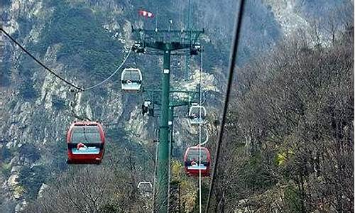 泰山索道太吓人了